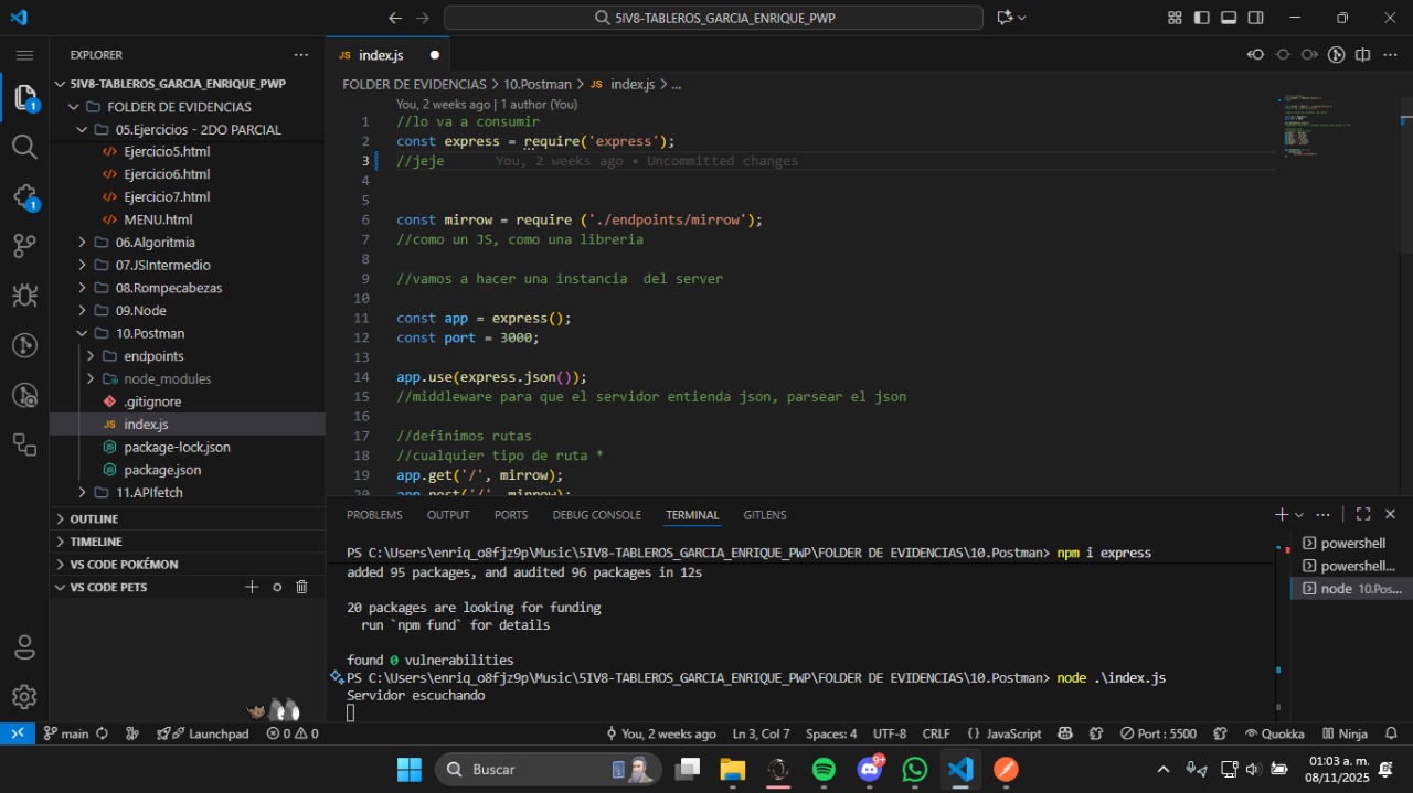 Prueba de trabajo Postman - Captura 2