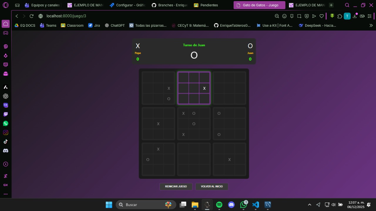 Interfaz del juego en acción